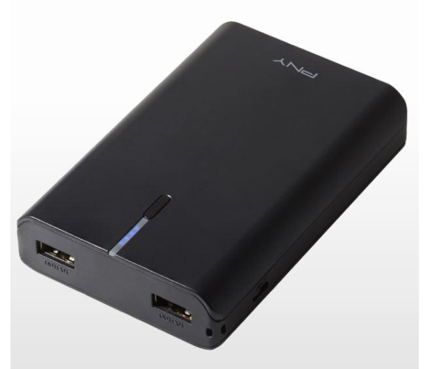 PNY Power Bank PNY PowerPack T10400 Black - 1401571 - zdjęcie 2